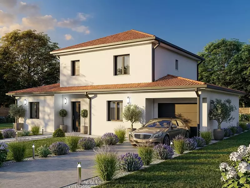 Maison neuve, 124 m² - Chamarandes-Choignes (52000)