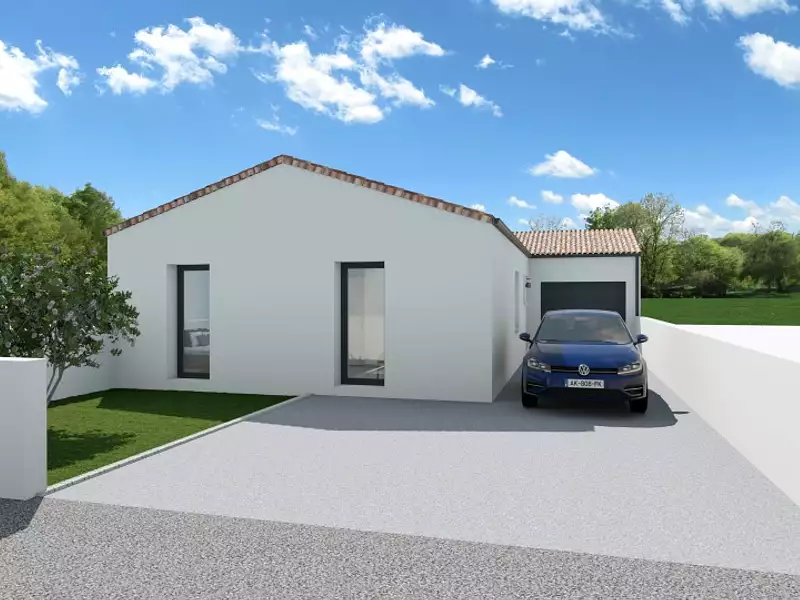 Maison neuve, 90 m² - La Garnache (85710)