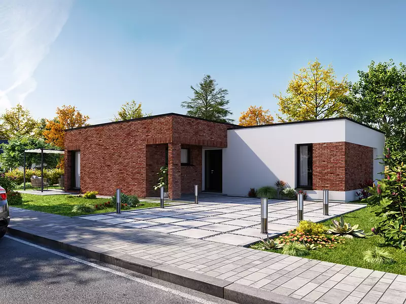 Maison neuve, 94,65 m² - Bachy (59830)