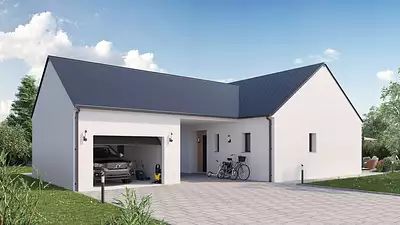 Maison neuve, 136 m²