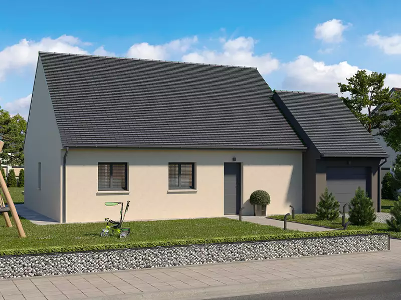 Maison neuve, 81 m² - Les Villages Vovéens (28150)