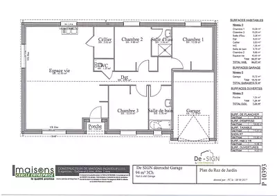 Maison neuve, 94 m²