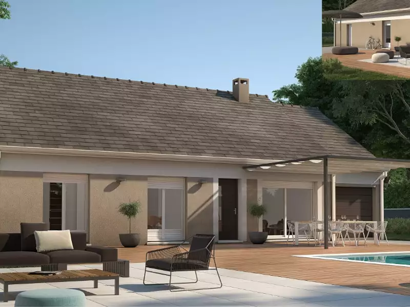 Maison neuve, 60 m² - Saint-Ouen-en-Belin (72220)