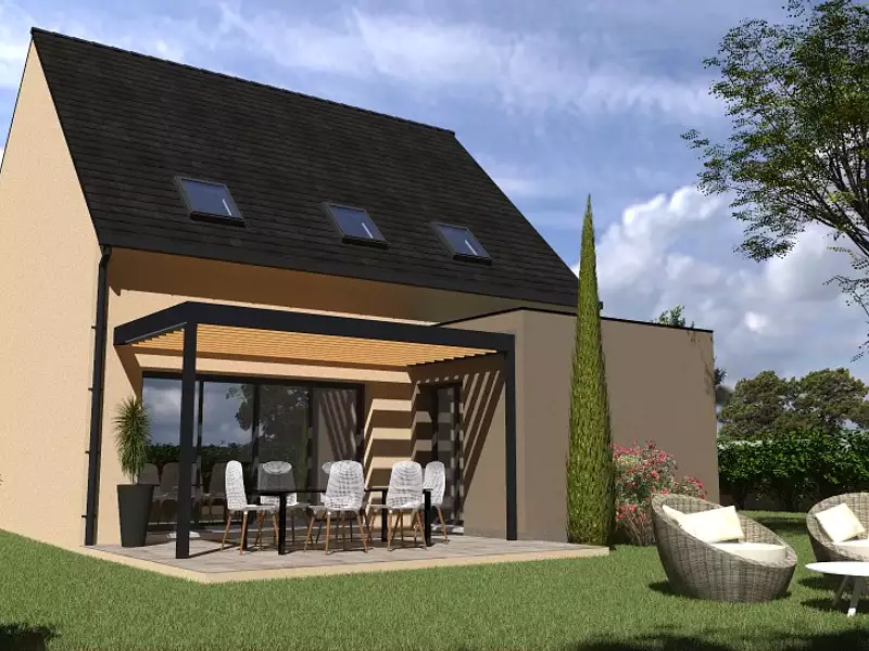 Maison neuve, 117 m² - Saintry-sur-Seine (91250)
