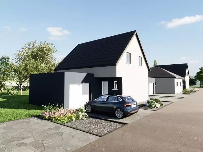 Maison neuve, 90 m² - Burnhaupt-le-Bas (68520)