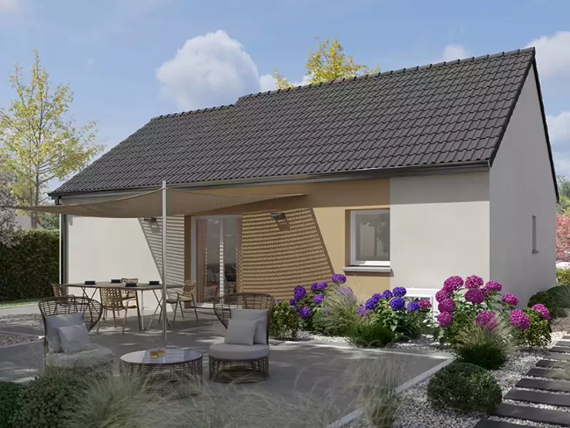 Maison neuve, 50 m² - Foulbec (27210)