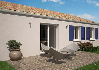 Maison neuve, 73 m²