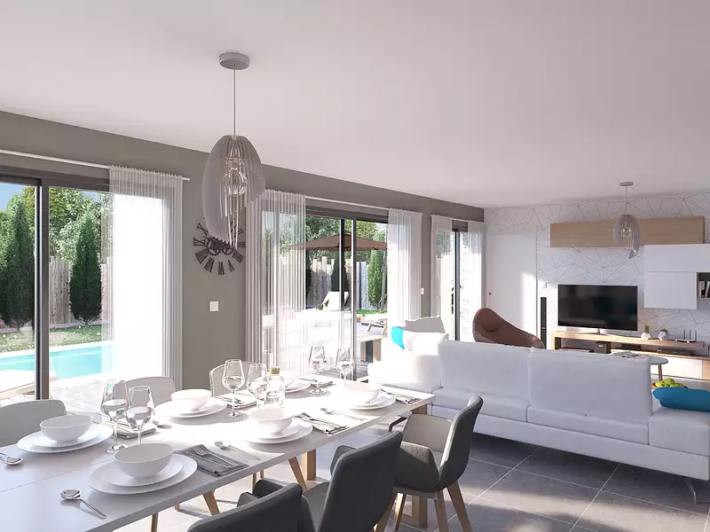 Maison neuve, 140 m² - Hinx (40180)