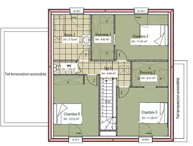 Maison neuve, 120 m²