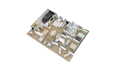 Maison neuve, 90,45 m²