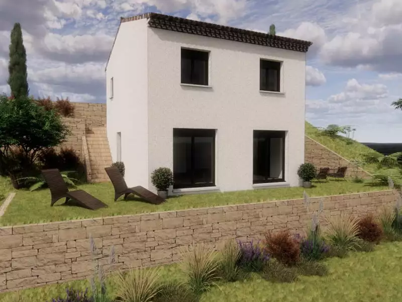 Maison neuve, 88 m² - Saint-Martin-du-Var (06670)