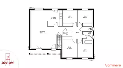 Maison neuve, 80 m²