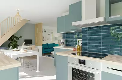 Maison neuve, 76 m²