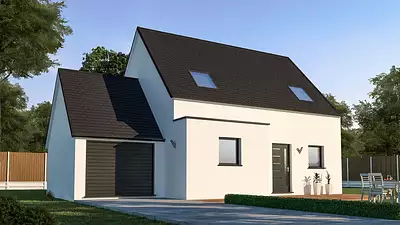 Maison neuve, 74 m²