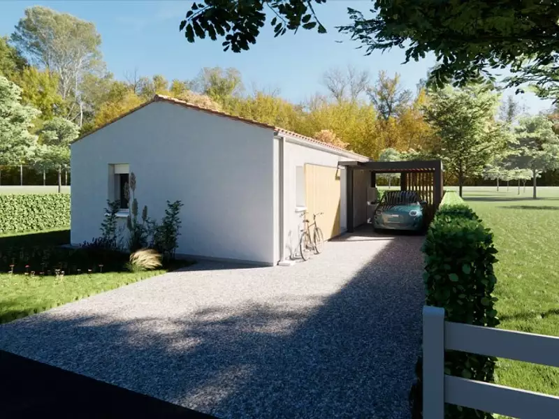 Maison neuve, 50 m² - Grand'Landes (85670)