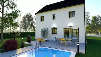 Maison neuve, 90 m²
