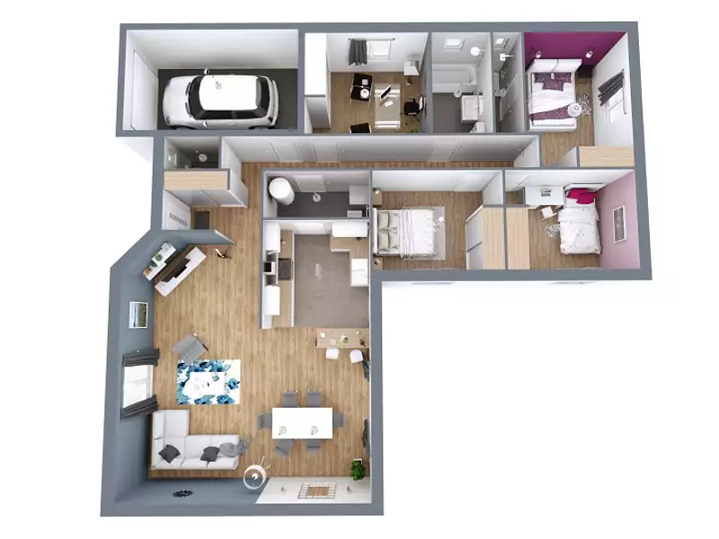 Maison neuve, 125 m² - Loussous-Débat (32290)