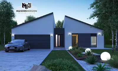 Maison neuve, 110 m²