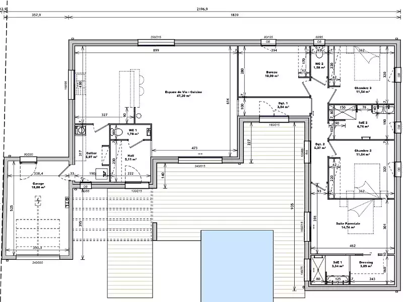 Maison neuve, 130 m² - Saint-Maixent-sur-Vie (85220)