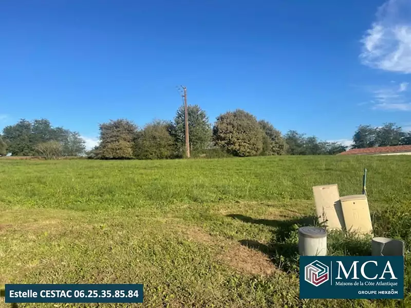 Terrain à bâtir, 849 m² - Saint-Aubin (40250)