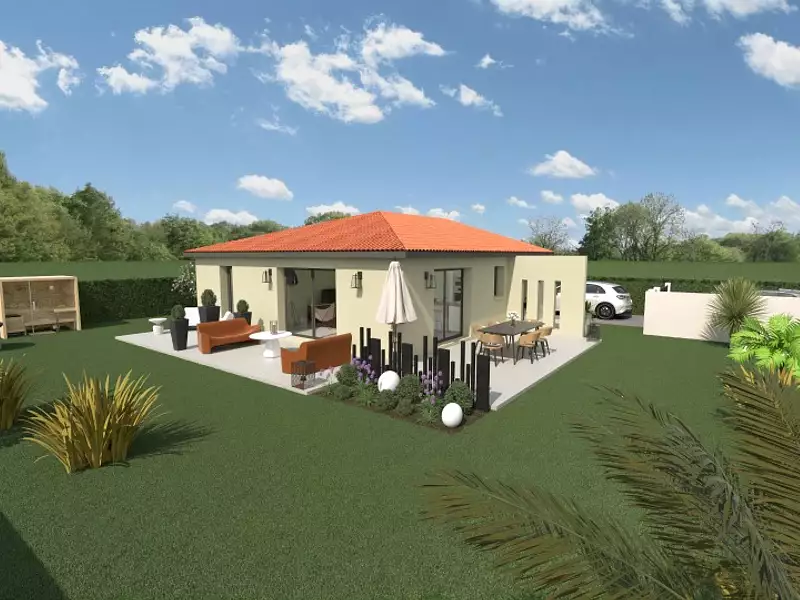 Maison neuve, 82 m² - Corneilla-del-Vercol (66200)