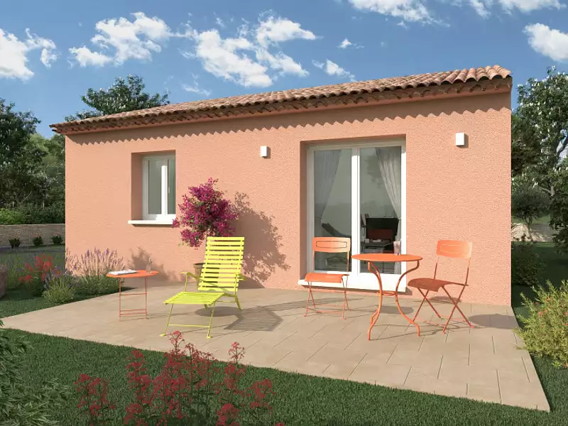 Maison neuve, 50 m² - Mallemort (13370)