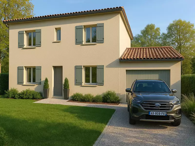 Maison neuve, 152 m² - Frontenas (69620)