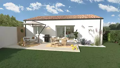 Maison neuve, 73 m²