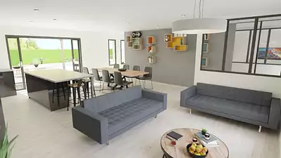 Maison neuve, 123 m²