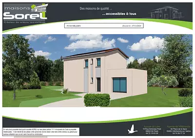 Maison neuve, 113,73 m²