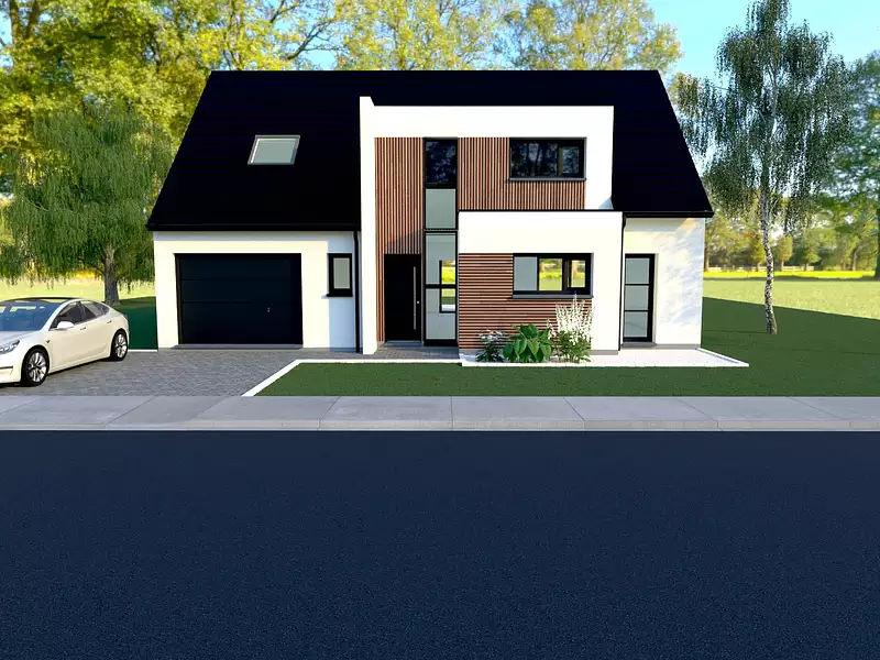 Maison neuve, 165 m² - Quiestède (62120)