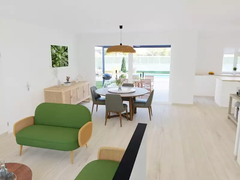Maison neuve, 90 m² - Lagorce (07150)
