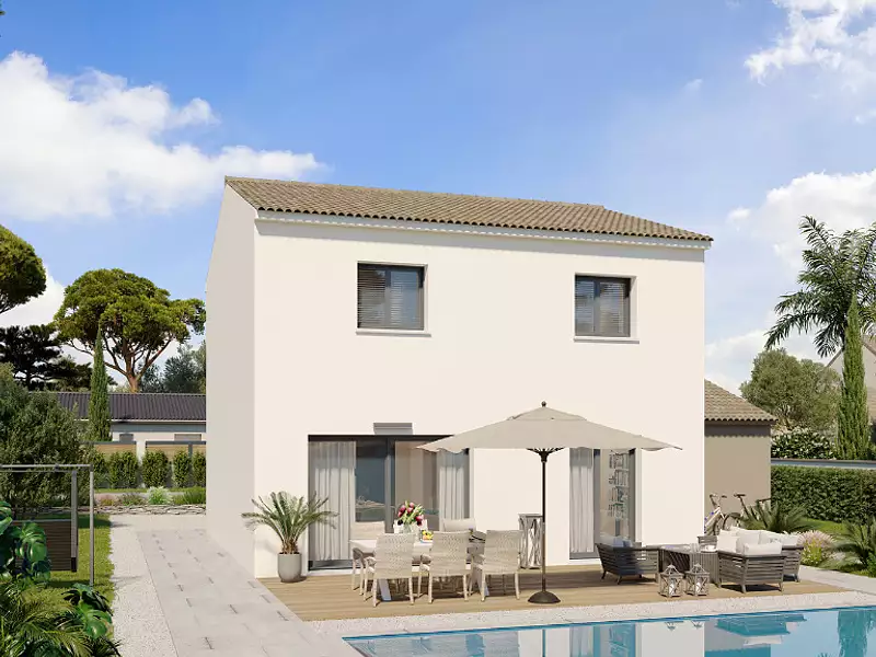 Maison neuve, 98 m² - Connaux (30330)