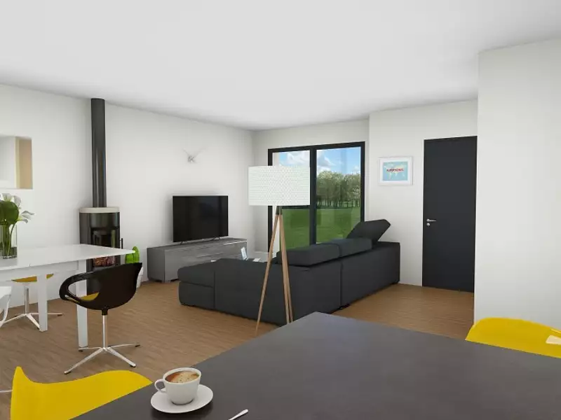 Maison neuve, 98 m² - L'Hôtellerie (14100)