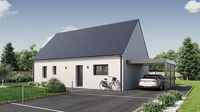 Maison neuve, 74 m²