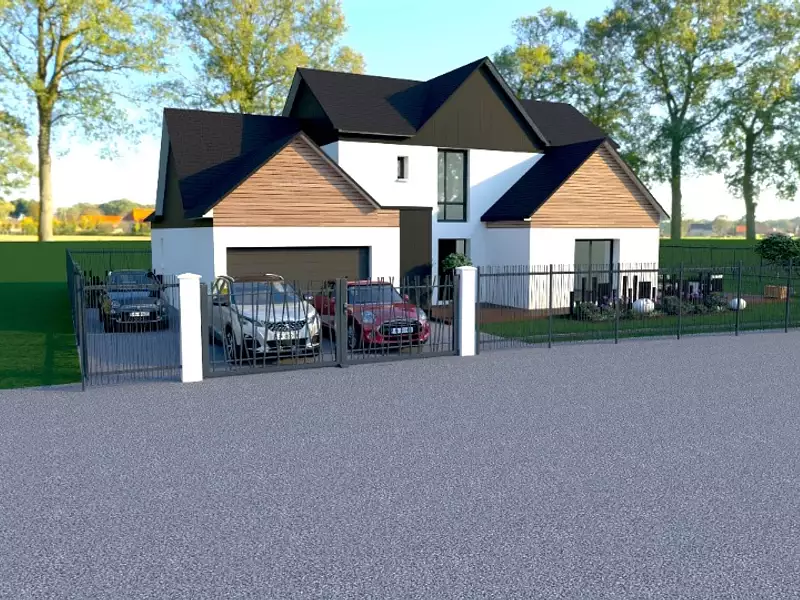 Maison neuve, 150 m² - Franqueville-Saint-Pierre (76520)