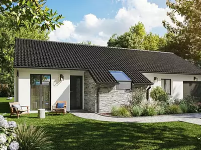 Maison neuve, 107 m²