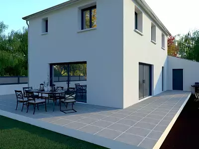 Maison neuve, 100 m²