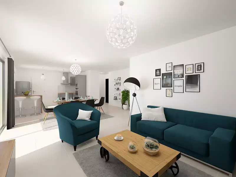 Maison neuve, 90 m² - Vern-d'Anjou (49220)