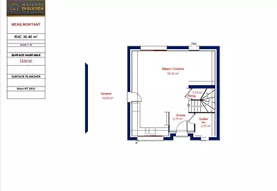 Maison neuve, 70 m²