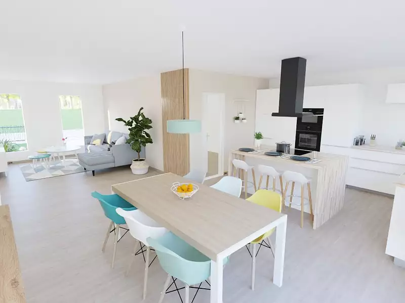 Maison neuve, 89,5 m² - Bruille-lez-Marchiennes (59490)