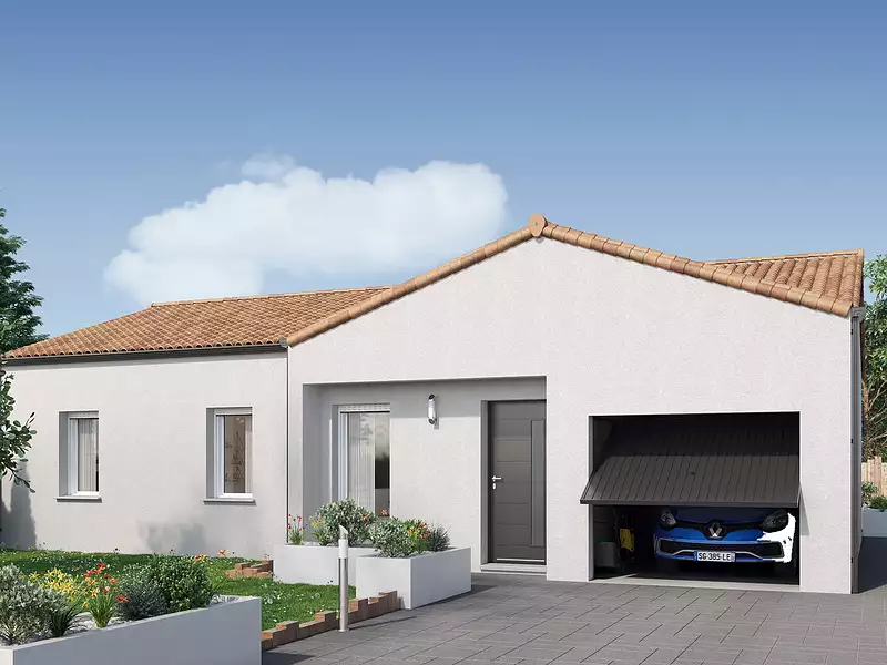 Maison neuve, 74 m² - Le Poiré-sur-Vie (85170)