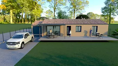 Maison neuve, 90 m²