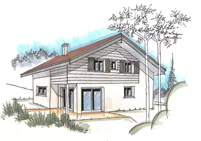 Maison neuve, 105 m²