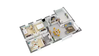 Maison neuve, 86 m²