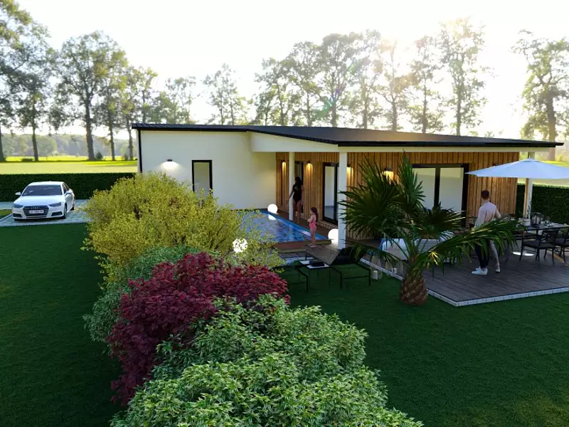 Maison neuve, 110 m² - Mouen (14790)