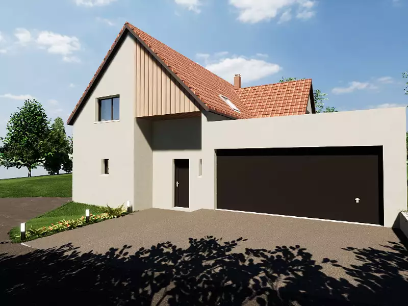Maison neuve, 130 m² - Nordhouse (67150)