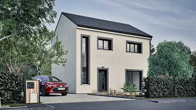 Maison neuve, 83,73 m²