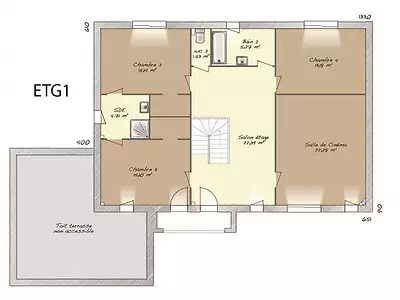 Maison neuve, 242 m²