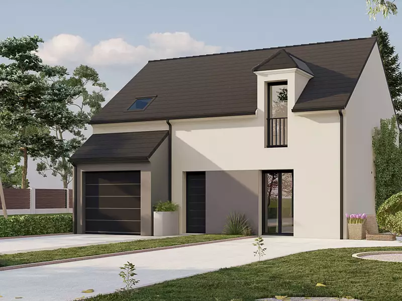 Maison neuve, 94 m² - Bouconvillers (60240)